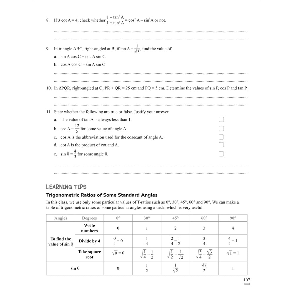 RISE DO AND LEARN MATH.NCERT COMPANION  |  Class  X  |