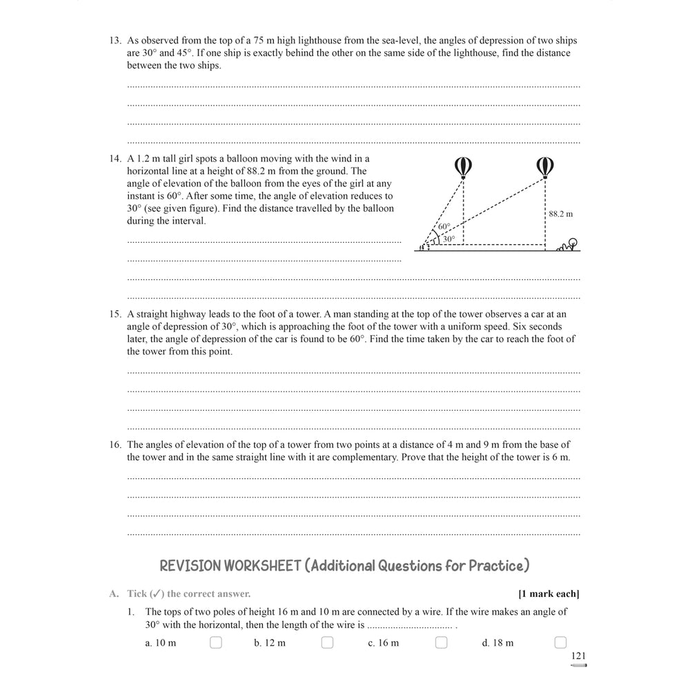 RISE DO AND LEARN MATH.NCERT COMPANION  |  Class  X  |