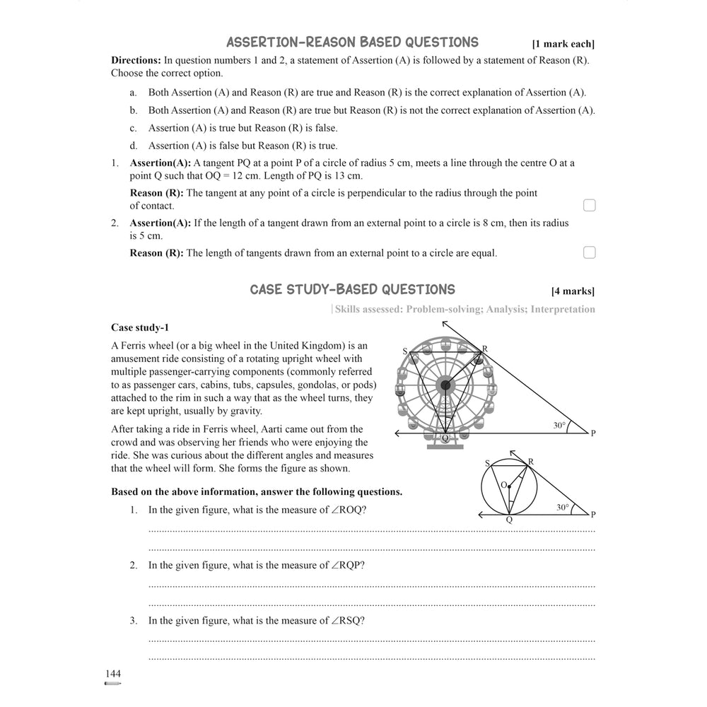 RISE DO AND LEARN MATH.NCERT COMPANION  |  Class  X  |