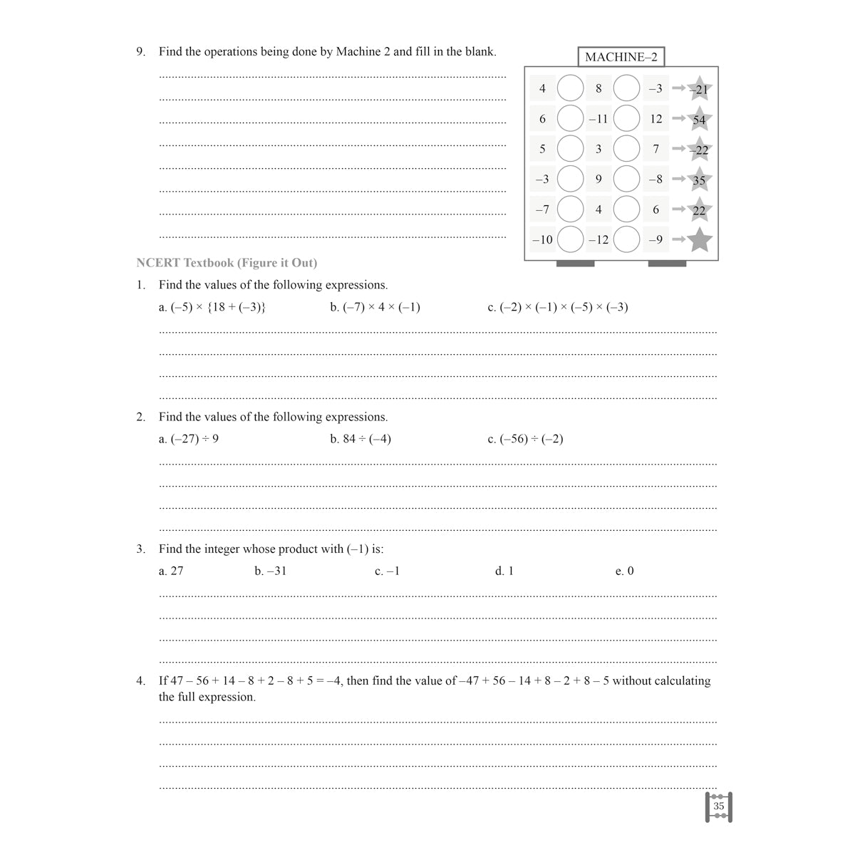 RISE DO AND LEARN MATHEMATICS  |  Class  VII  |  PART - 2