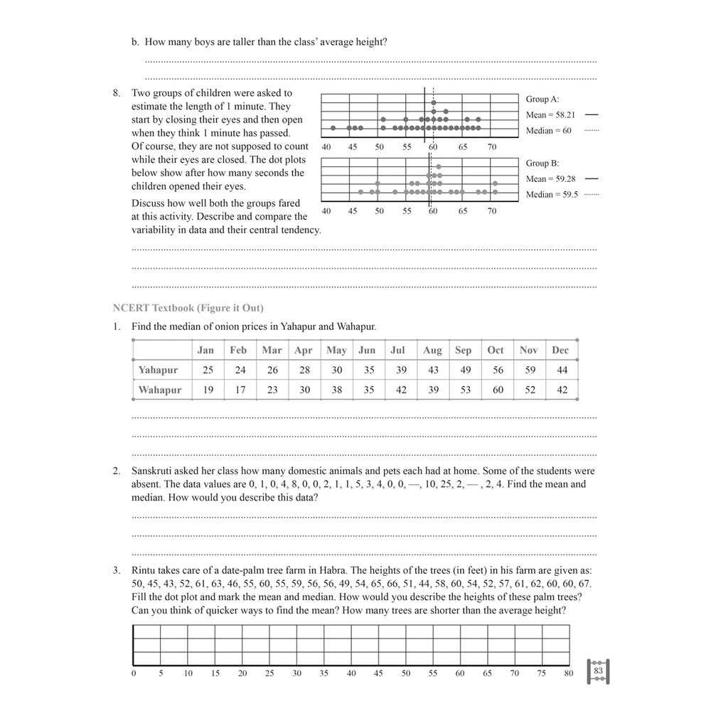 RISE DO AND LEARN MATHEMATICS  |  Class  VII  |  PART - 2