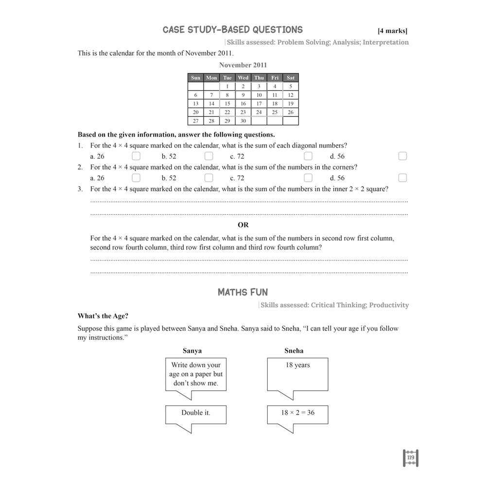 RISE DO AND LEARN MATHEMATICS  |  Class  VIII  |  PART - 2