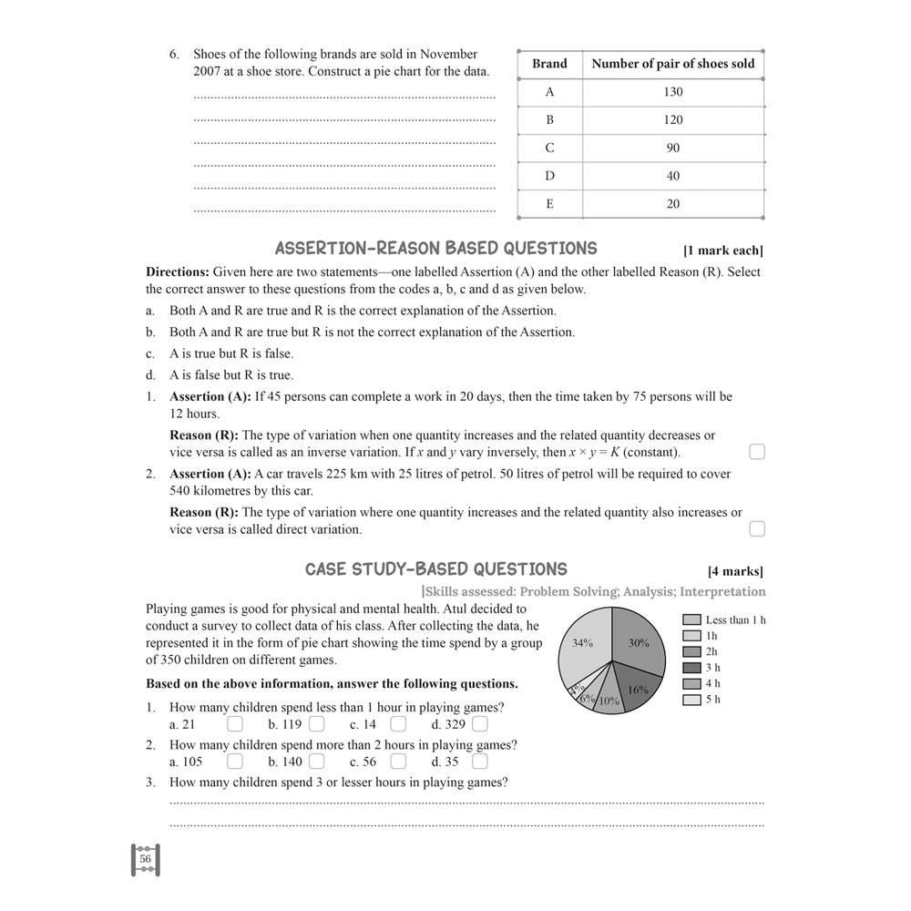 RISE DO AND LEARN MATHEMATICS  |  Class  VIII  |  PART - 2