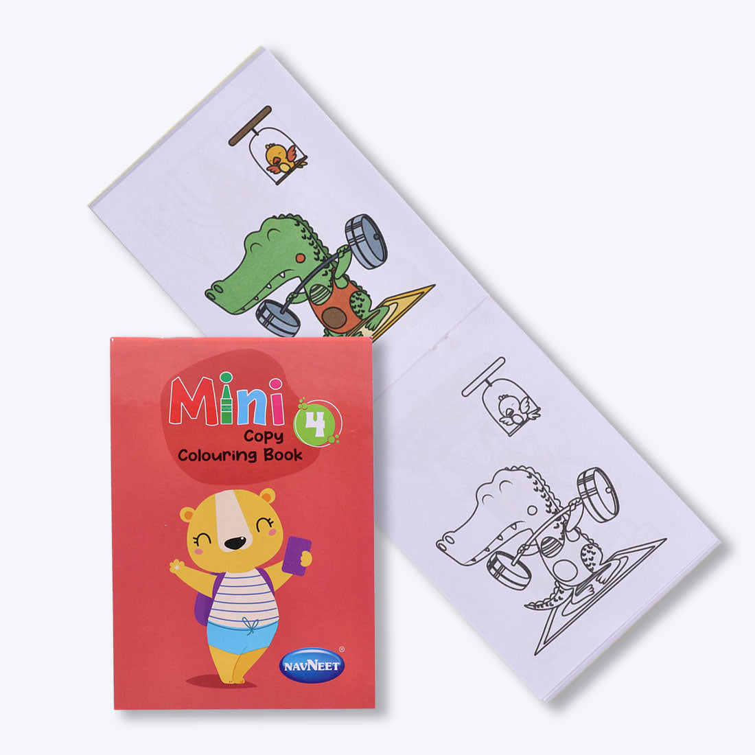 Navneet Mini Copy colouring PDQ- Pack of 42 colouring books Birthday Return Gift For Kids- Wholesale Pack of books