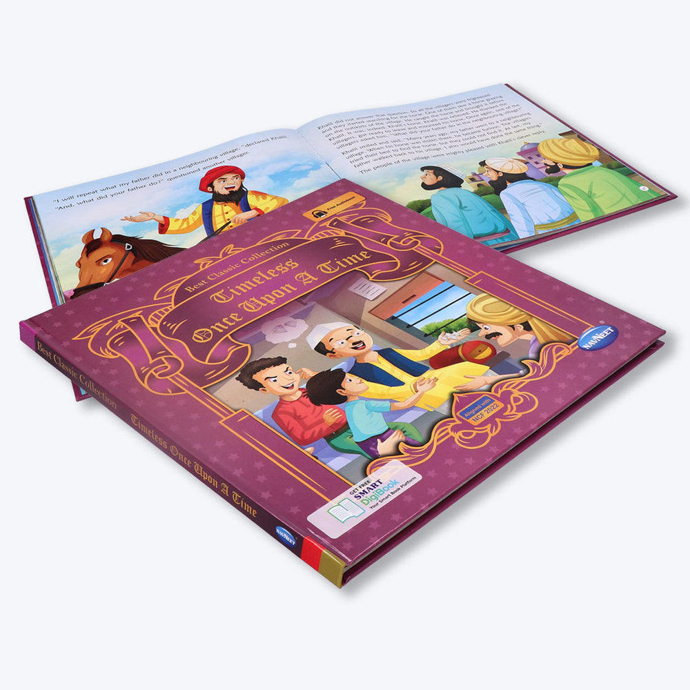 Navneet Best Classic Collection- Timeless Once Upon A Time Vocabulary Words- With Colourful Illustrations- Read aloud stories- Bedtime Stories- Audio Book- Social-Emotional [Paperback] Navneet Education Limited