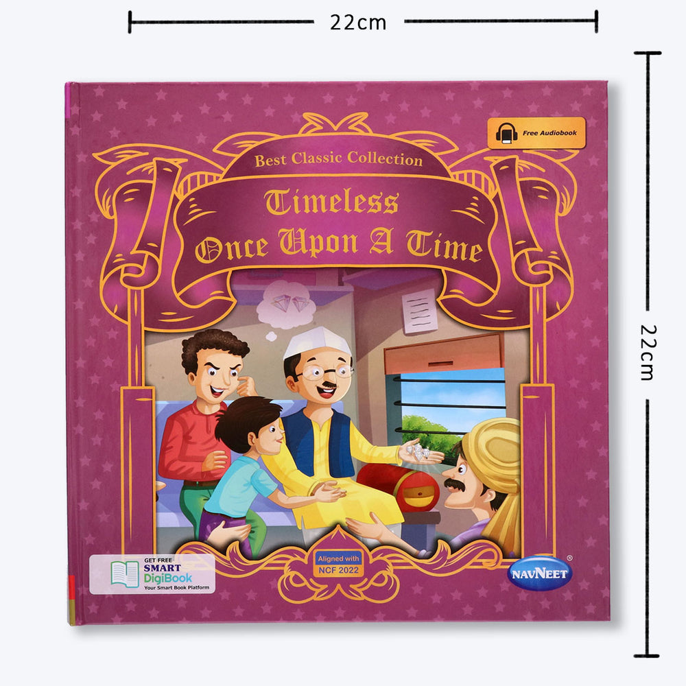 Navneet Best Classic Collection- Timeless Once Upon A Time Vocabulary Words- With Colourful Illustrations- Read aloud stories- Bedtime Stories- Audio Book- Social-Emotional [Paperback] Navneet Education Limited
