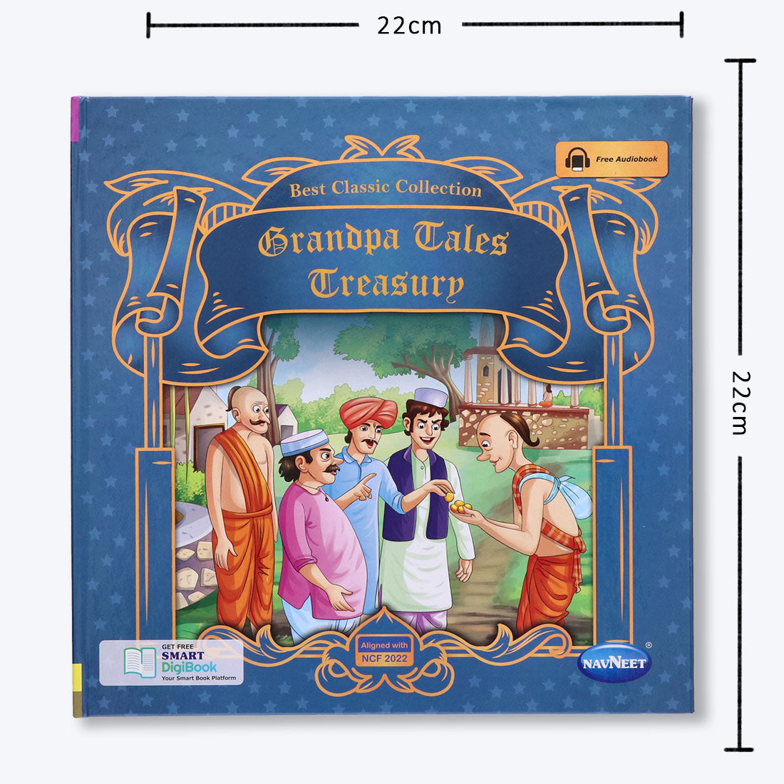 Navneet Best Classic Collection- Grandpa Tales Treasury Vocabulary Words- With Colourful Illustrations- Read aloud stories- Bedtime Stories- Audio Book- Social-Emotional [Paperback] Navneet Education Limited