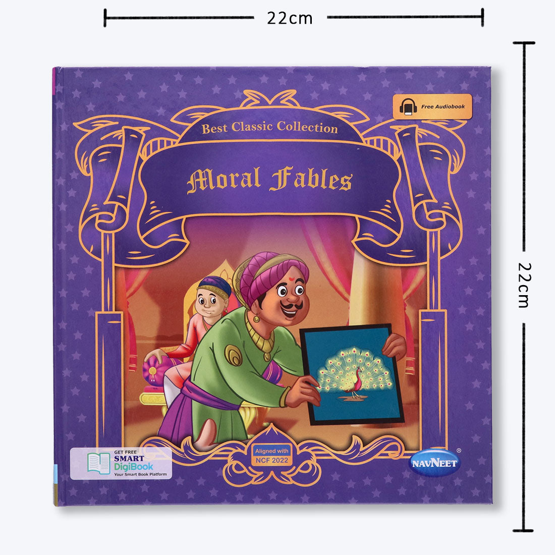Navneet Best Classic Collection- Moral Fables Vocabulary Words- With Colourful Illustrations- Read aloud stories- Bedtime Stories- Audio Book- Social-Emotional