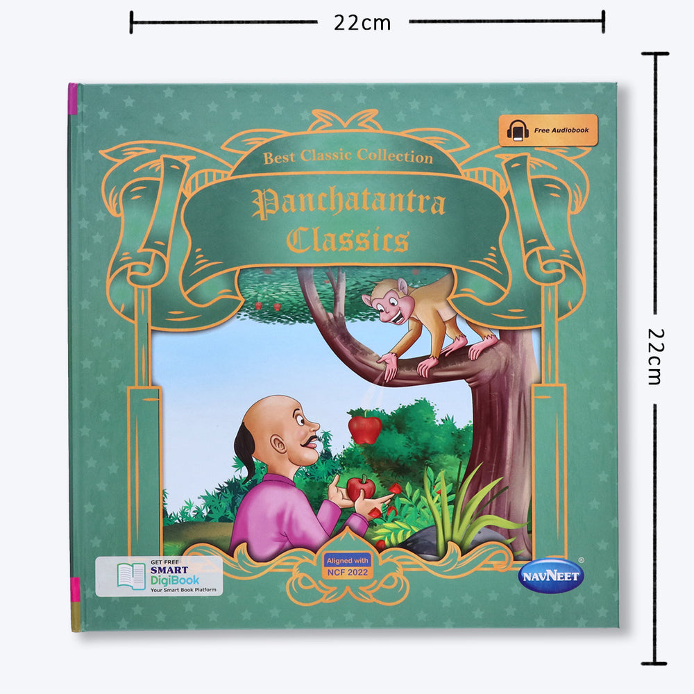 Navneet Best Classic Collection- Panchatantra Classics Vocabulary Words- With Colourful Illustrations- Read aloud stories- Bedtime Stories- Audio Book- Social-Emotional Navneet Education Limited