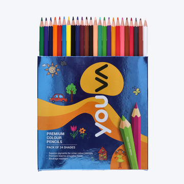 Premium Colour Pencils (Pack of 24) Pack Of 1