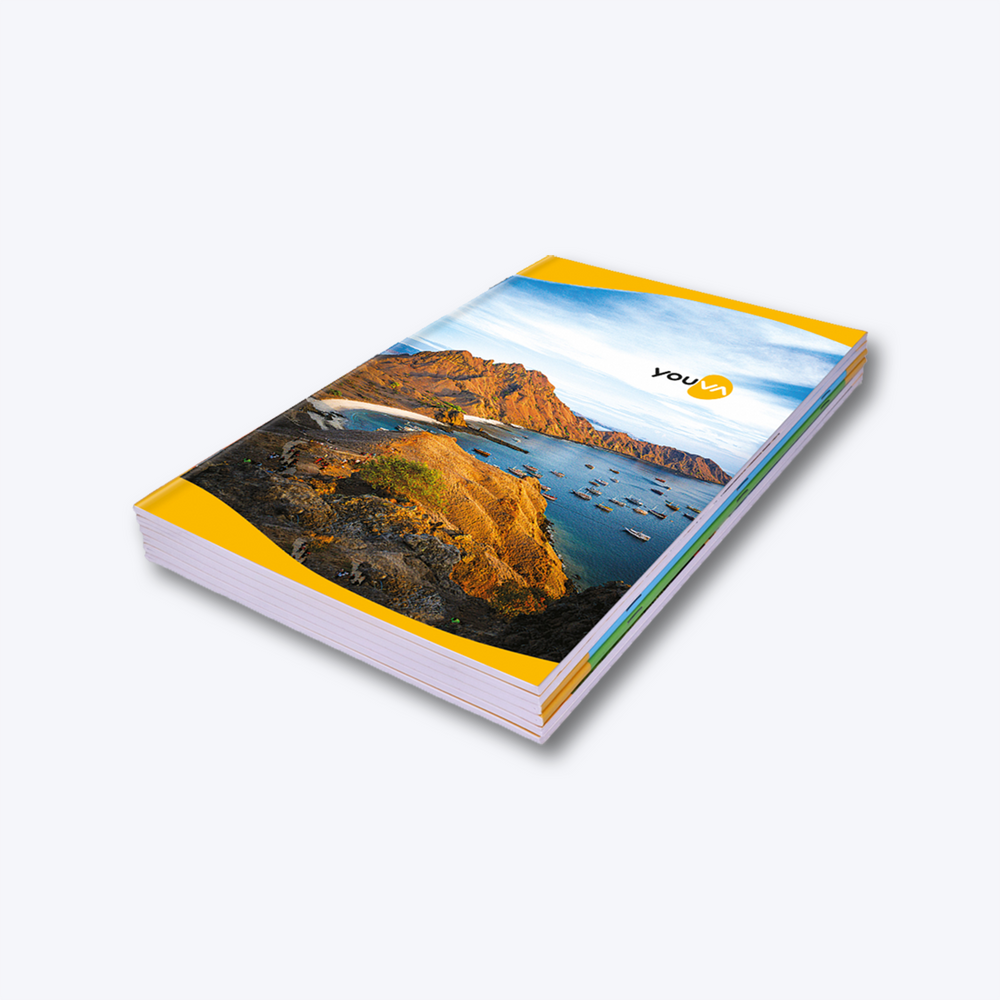 Single Line YOUVA  Long Book – King Size (Soft Bound)