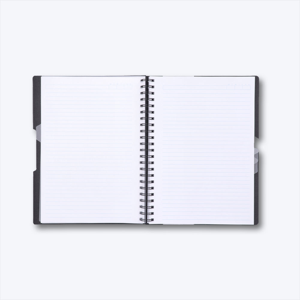 HQ Five Subject Book (A5 Size) Black HQ Five Subject Book