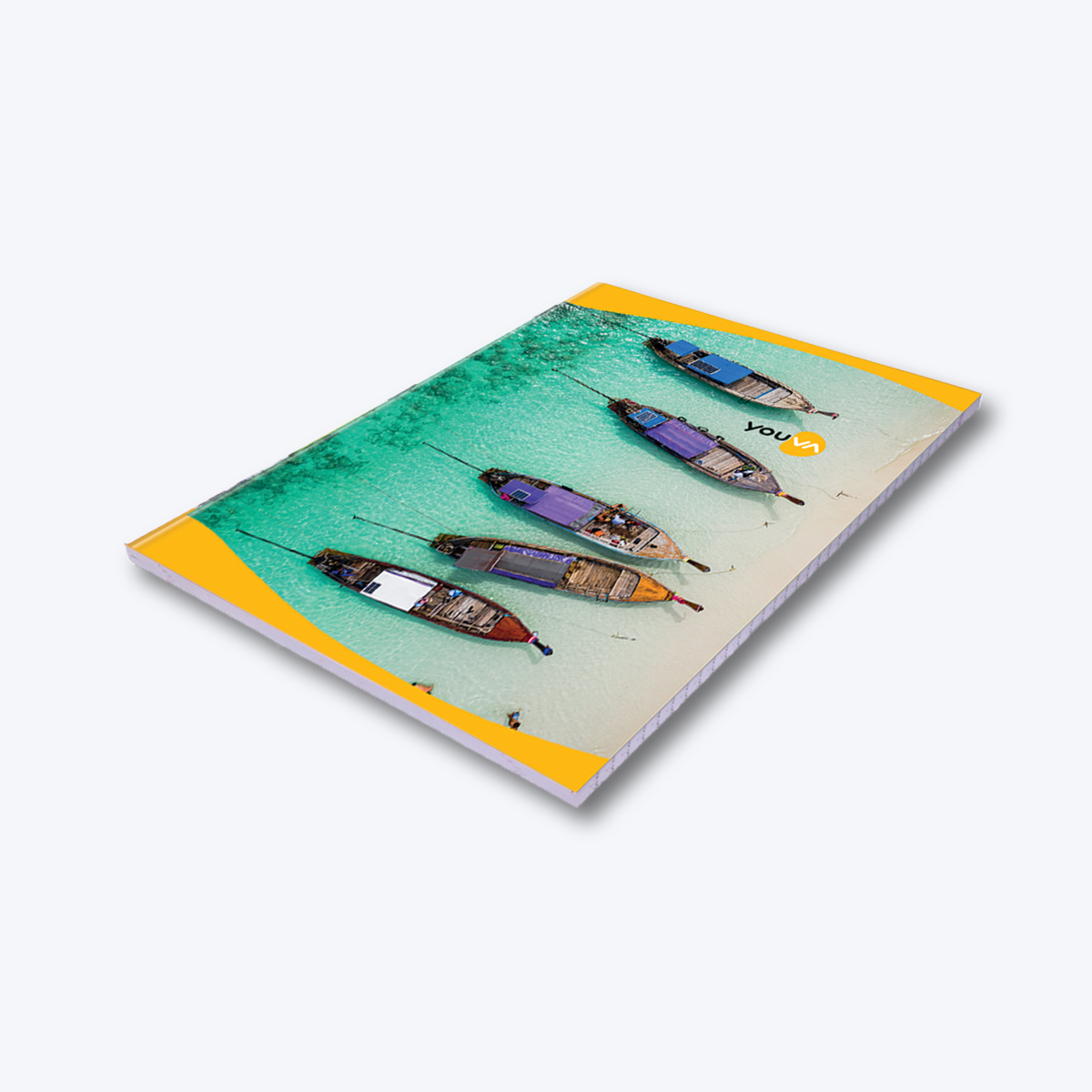 Navneet Youva | Long Book | Soft Bound / Soft cover Notebook for Students | A4 size - 21 cm X 29.7 cm | Unruled | 172 Pages | Pack of 2