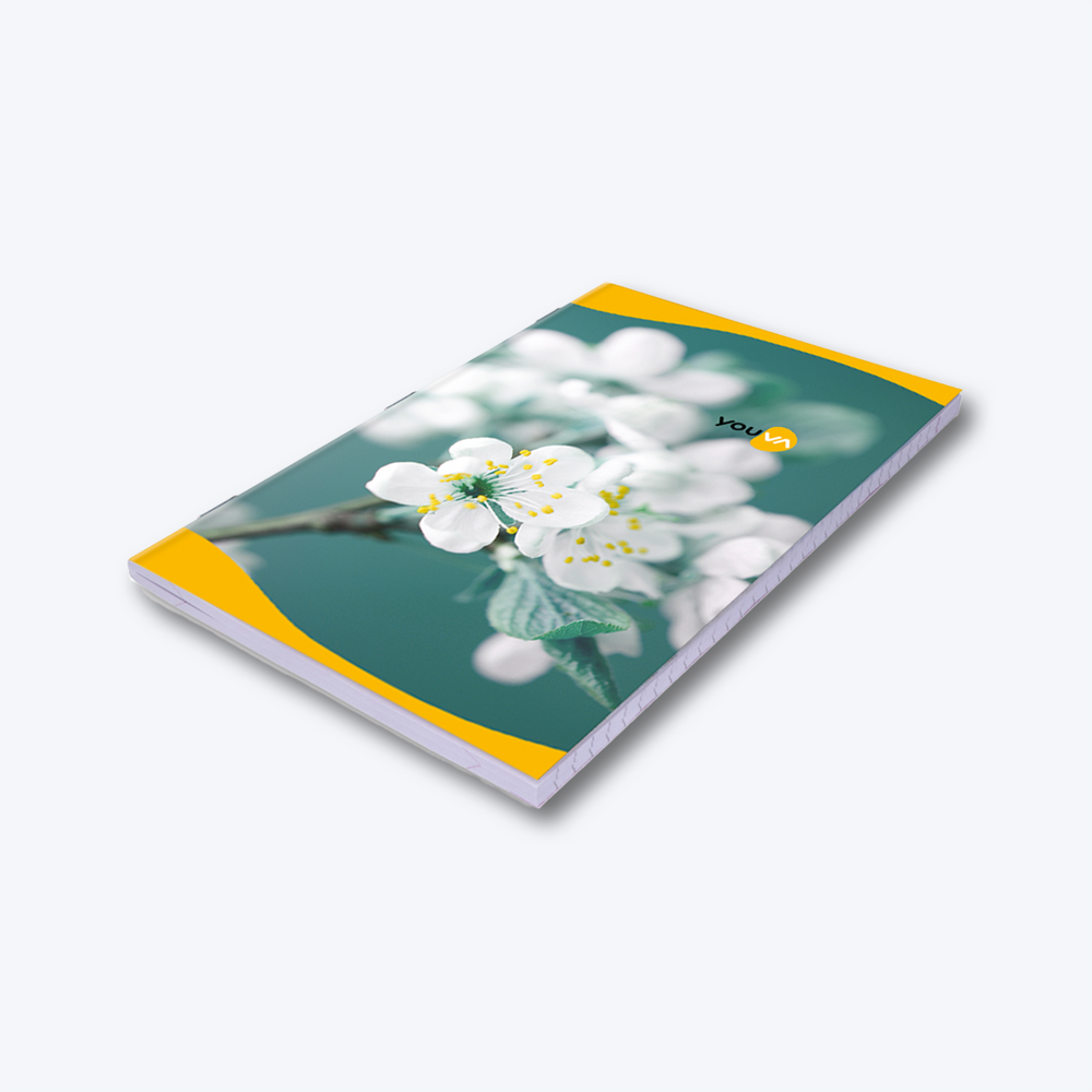 Navneet Youva | Soft Bound Long Book for Students | A4 Size 21 cm x 29.7 cm | Feminine Series | Single Line