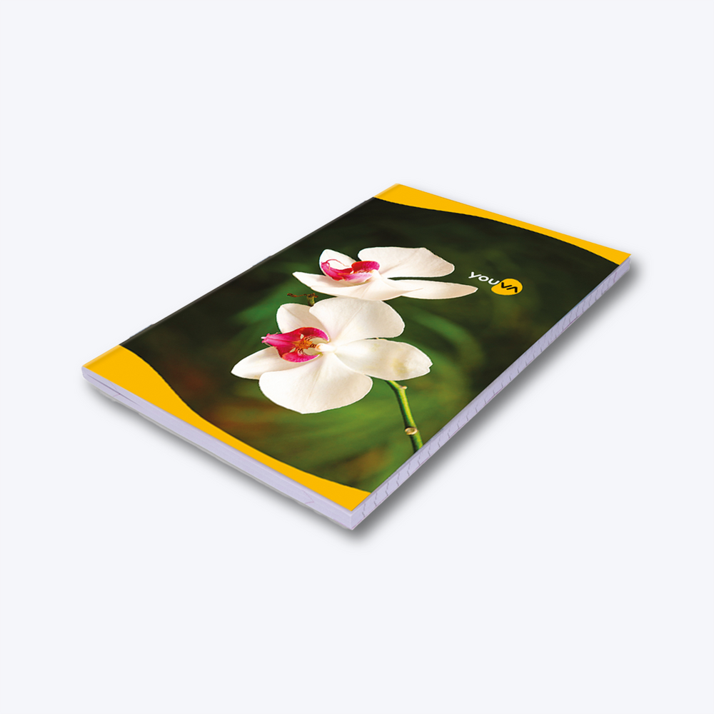 Navneet Youva | Soft Bound Long Book for Students | A4 Size 21 cm x 29.7 cm | Feminine Series | Single Line
