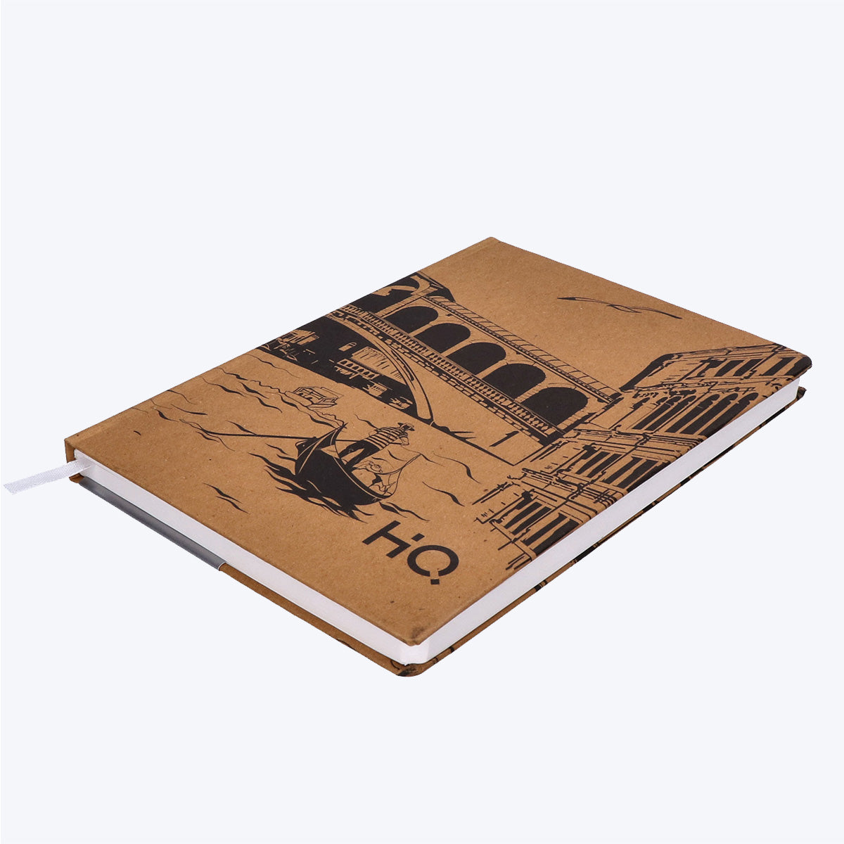 HQ KRAFT Notebook|Size A5|14.8cm X 21 cm|192 Pages | Single Line|For College Students by Navneet