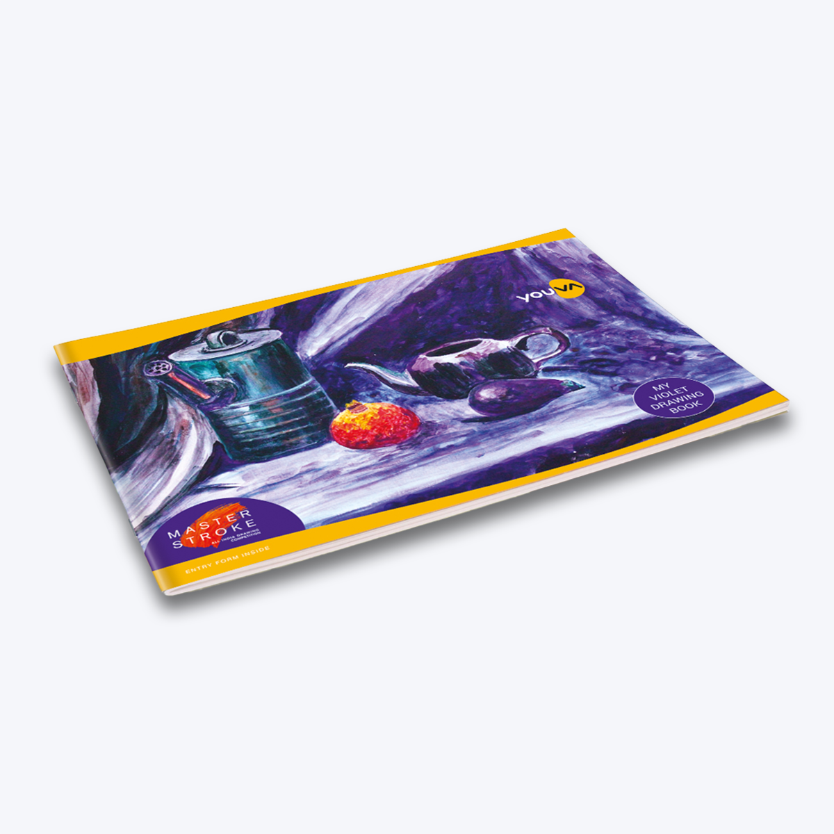 Violet Drawing Book (33.7cm x 24cm) YOUVA  Drawing Book
