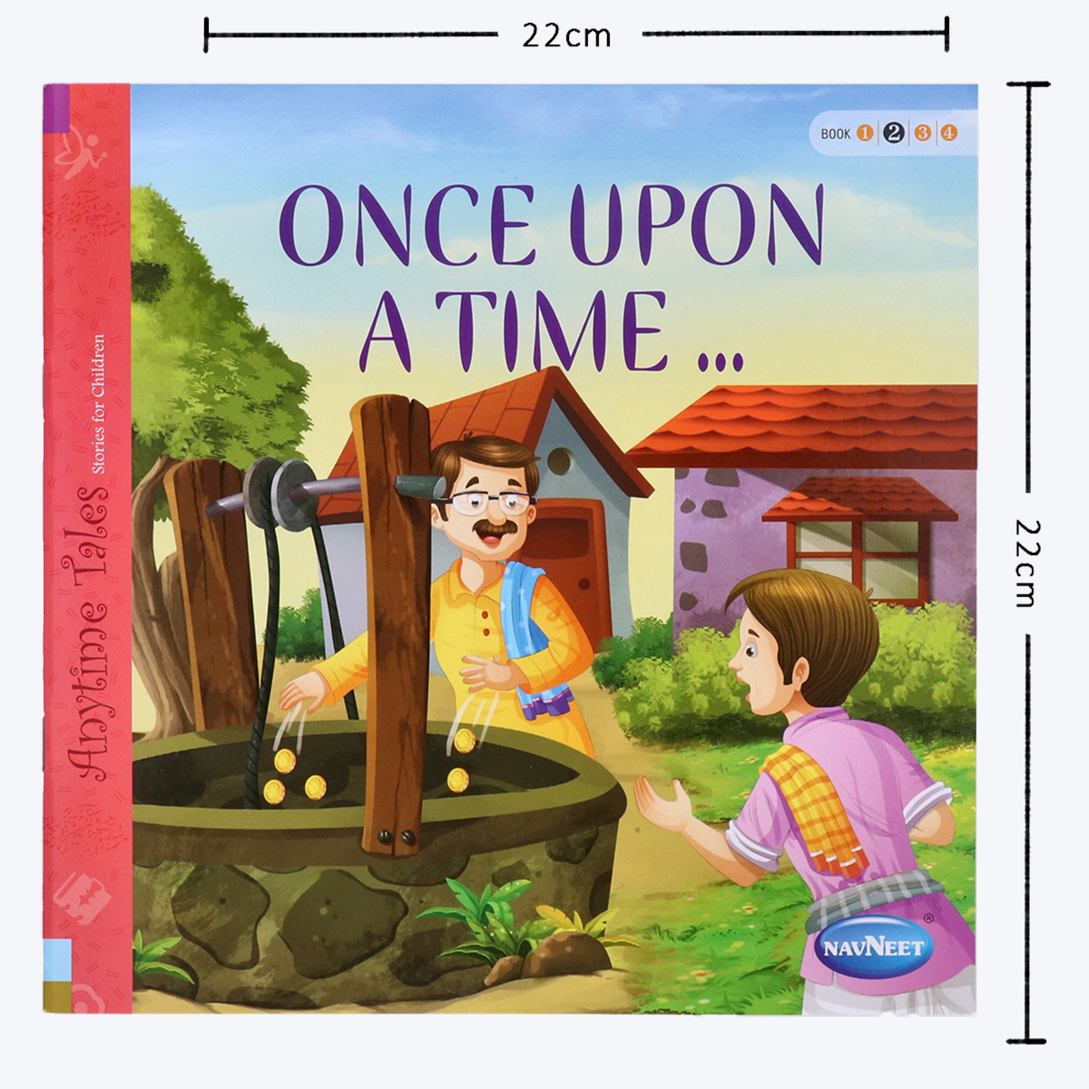 Navneet Once Upon A Time Story Books 1 to 4- With Colourful Illustrations- Read aloud stories for kids- Best collection of short stories- Most loved stories
