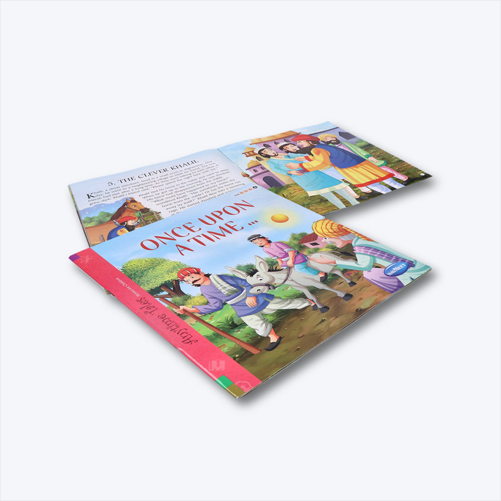 Navneet Once Upon A Time Story Books 1 to 4- With Colourful Illustrations- Read aloud stories for kids- Best collection of short stories- Most loved stories