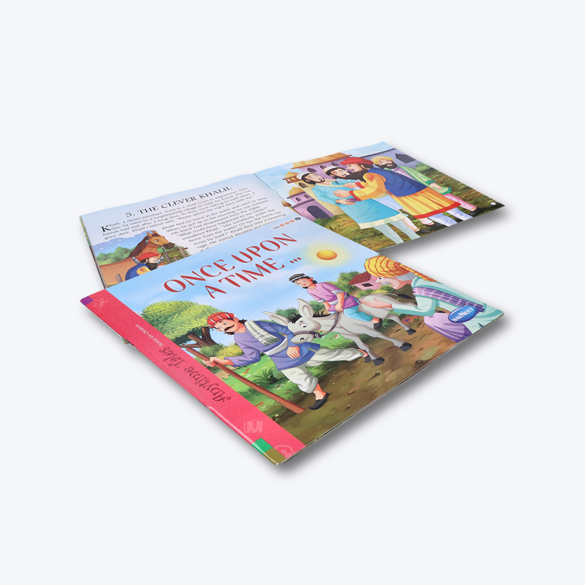 Navneet Once Upon A Time Story Books 1 to 4- With Colourful Illustrations- Read aloud stories for kids- Best collection of short stories- Most loved stories