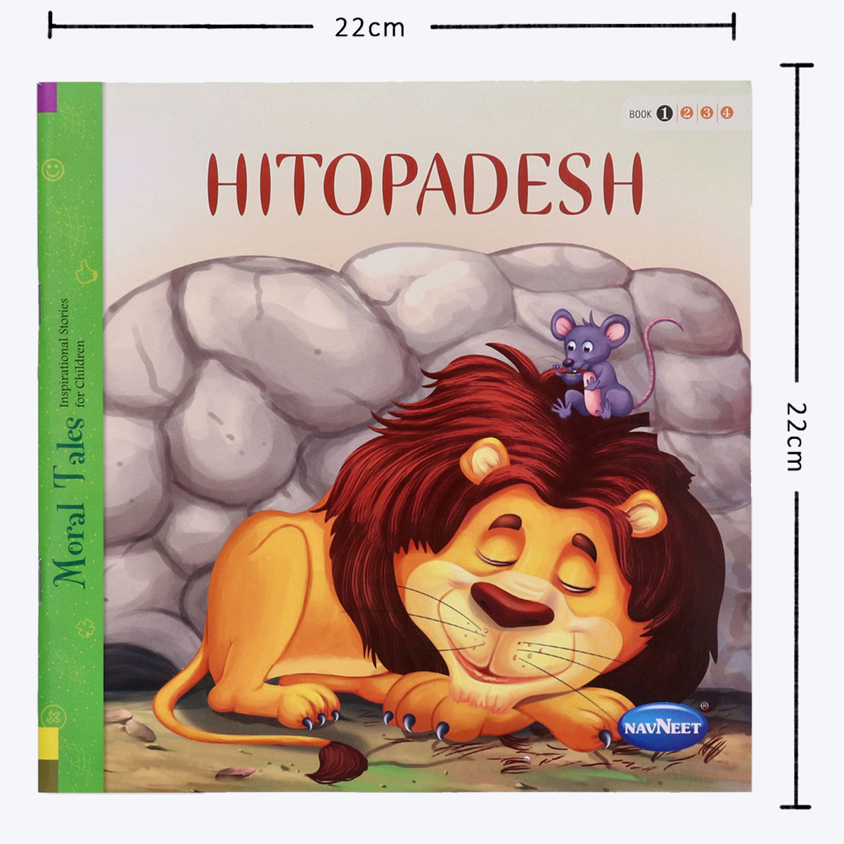 Navneet Hitopadesh Story Books 1 to 4- With Colourful Illustrations- Read aloud stories for kids- Best collection of short stories- Famous Reading Library