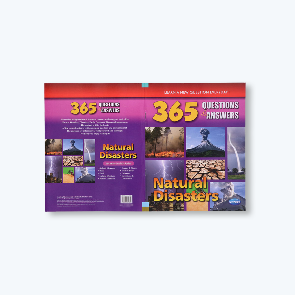 Navneet 365 Questions & Answers- Natural Wonders, Natural Disasters & Earth for Kids- General Knowledge Books- Nourish Young Minds- Information and Facts
