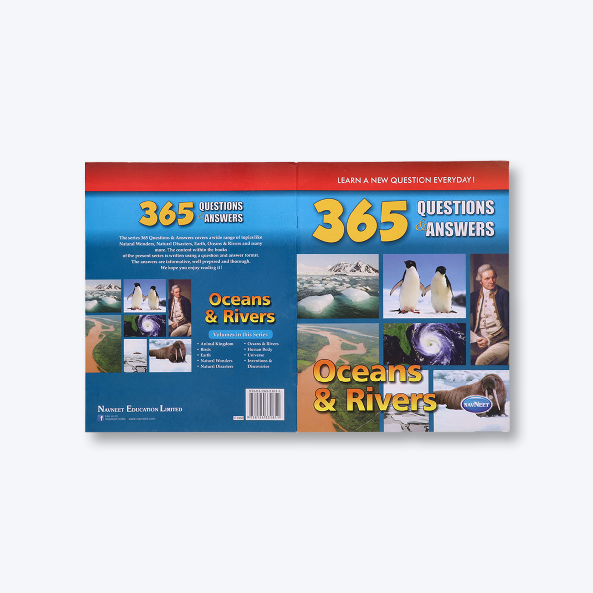 Navneet 365 Questions & Answers- Oceans & Rivers, Universe, Inventions & Discoveries for Kids- General Knowledge Books- Nourish Young Minds- Information and Facts