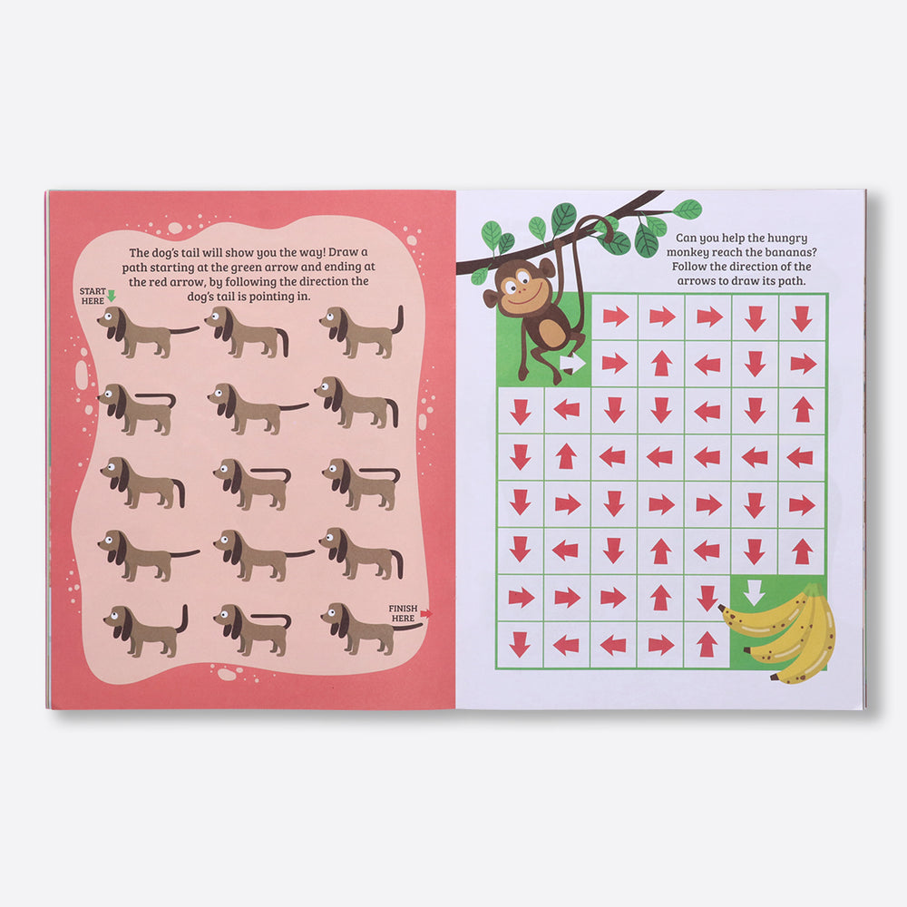 Navneet Pencil Control, Maze & Critical Thinking Activity Books for 4 Year & Above Kids- 3 Books- More than 90 activities- Practice Pattern Writing- Fun Skill Based books