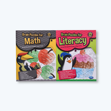 Navneet Brain Puzzle Activity Books - Brain activities for kids - Foundational Literacy & Numeracy books - Age 6+
Educational - Phonics, spells, Numbers, Add, Subtract