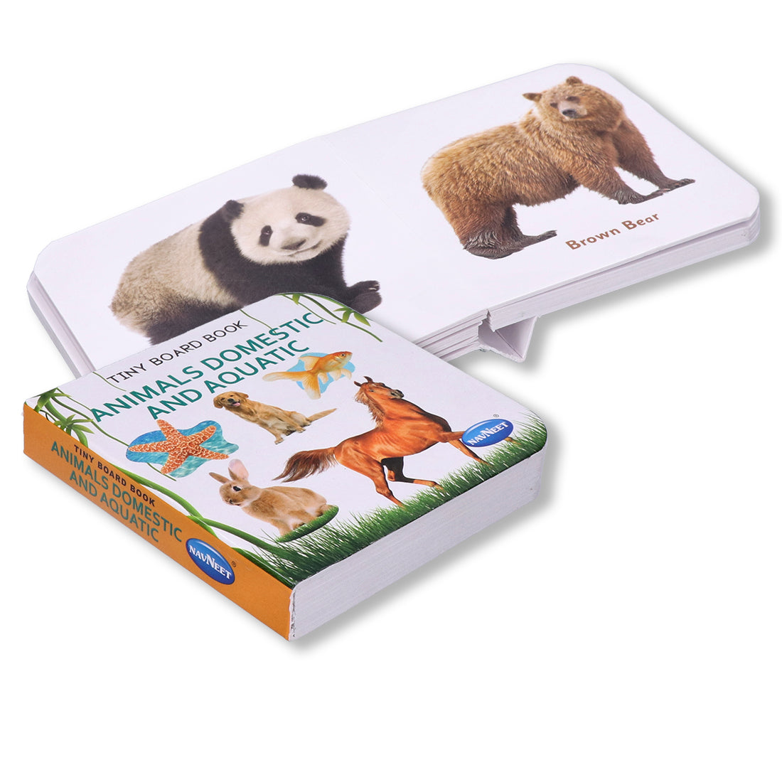 Navneet's Fun to Learn Box Set - 10 Tiny Board books - My First Library of Picture board books - Best first books for Toddlers and babies - Early learning board  books