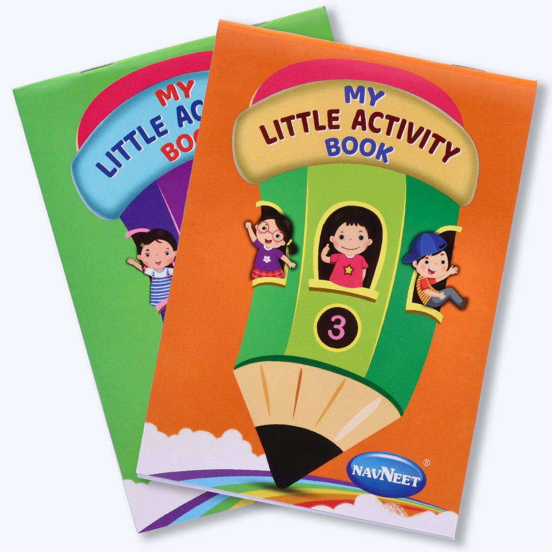 Navneet Activity Book series My little activity and Fun on the move set of 8 books with Innovative and thematic and a compact travel pal for your little ones