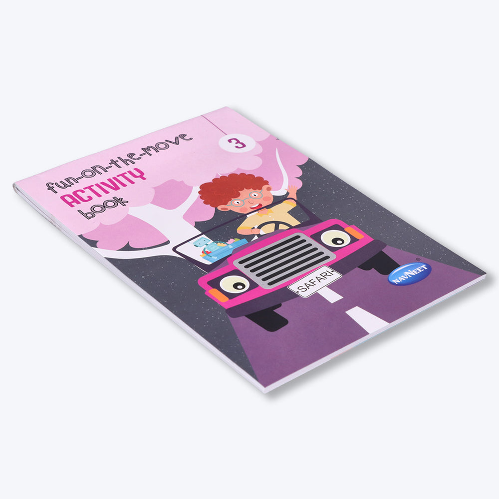 Navneet Activity Book series My little activity and Fun on the move set of 8 books with Innovative and thematic and a compact travel pal for your little ones