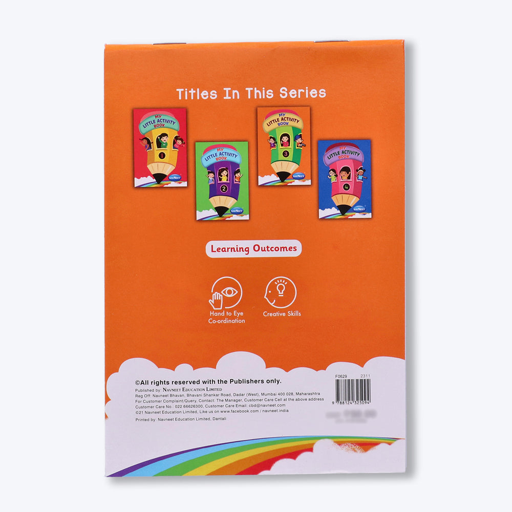 Navneet Activity Book series My little activity and Fun on the move set of 8 books with Innovative and thematic and a compact travel pal for your little ones