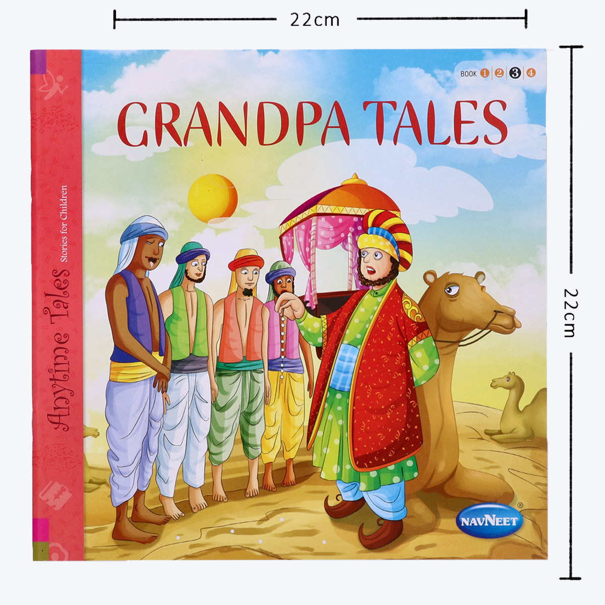 Navneet Grandpa Tales Story Books 1 to 4- With Colourful Illustrations- Read aloud stories for kids- Best collection of short stories- Famous Reading Library