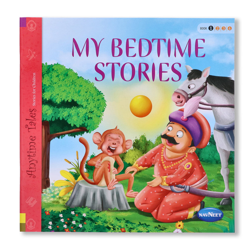 Navneet My Bedtime Stories Book 1 to 4- With Colourful Illustrations- Read aloud stories for kids- Best collection of short stories- Most loved stories