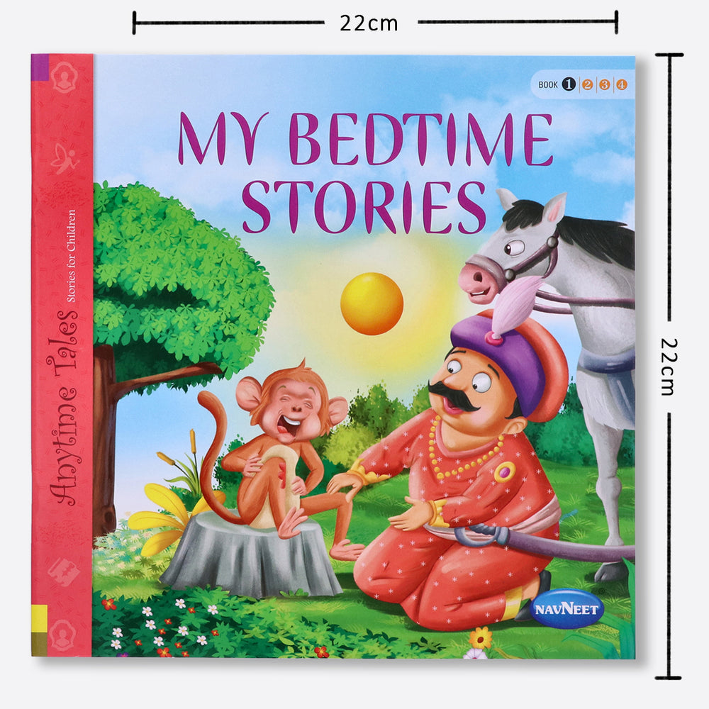 Navneet My Bedtime Stories Book 1 to 4- With Colourful Illustrations- Read aloud stories for kids- Best collection of short stories- Most loved stories