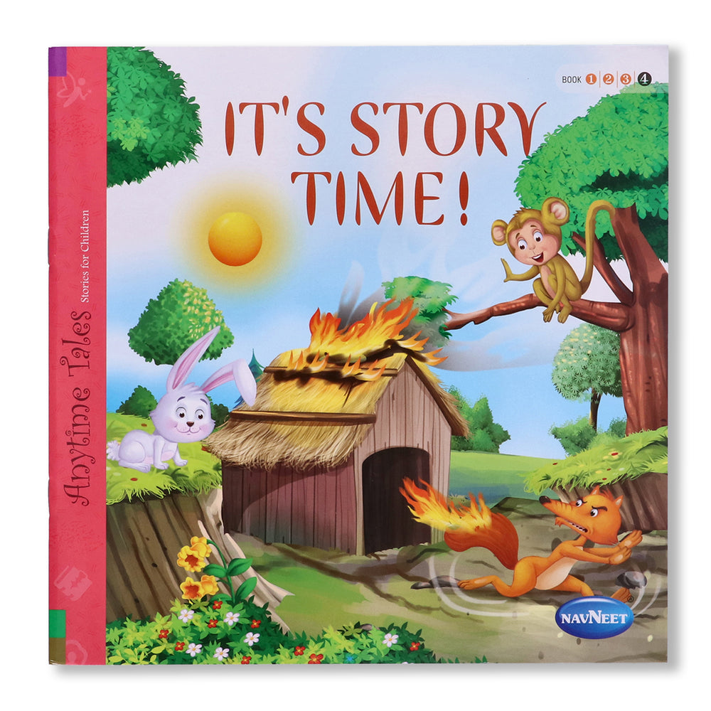Navneet It's Story Time (Story Books) 1 to 4- Best for building lifetime bond with reading- With Colourful Illustrations- Read aloud stories for kids- Best Library Book Collection