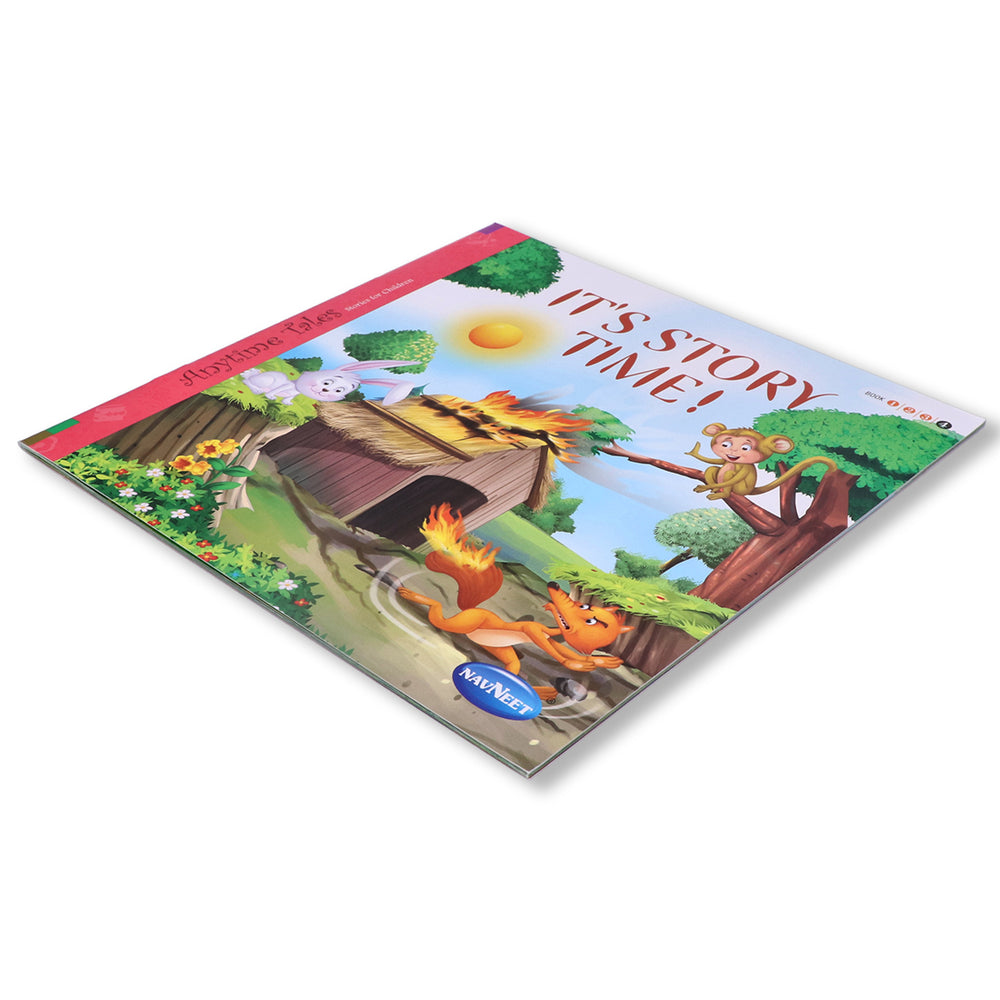 Navneet It's Story Time (Story Books) 1 to 4- Best for building lifetime bond with reading- With Colourful Illustrations- Read aloud stories for kids- Best Library Book Collection