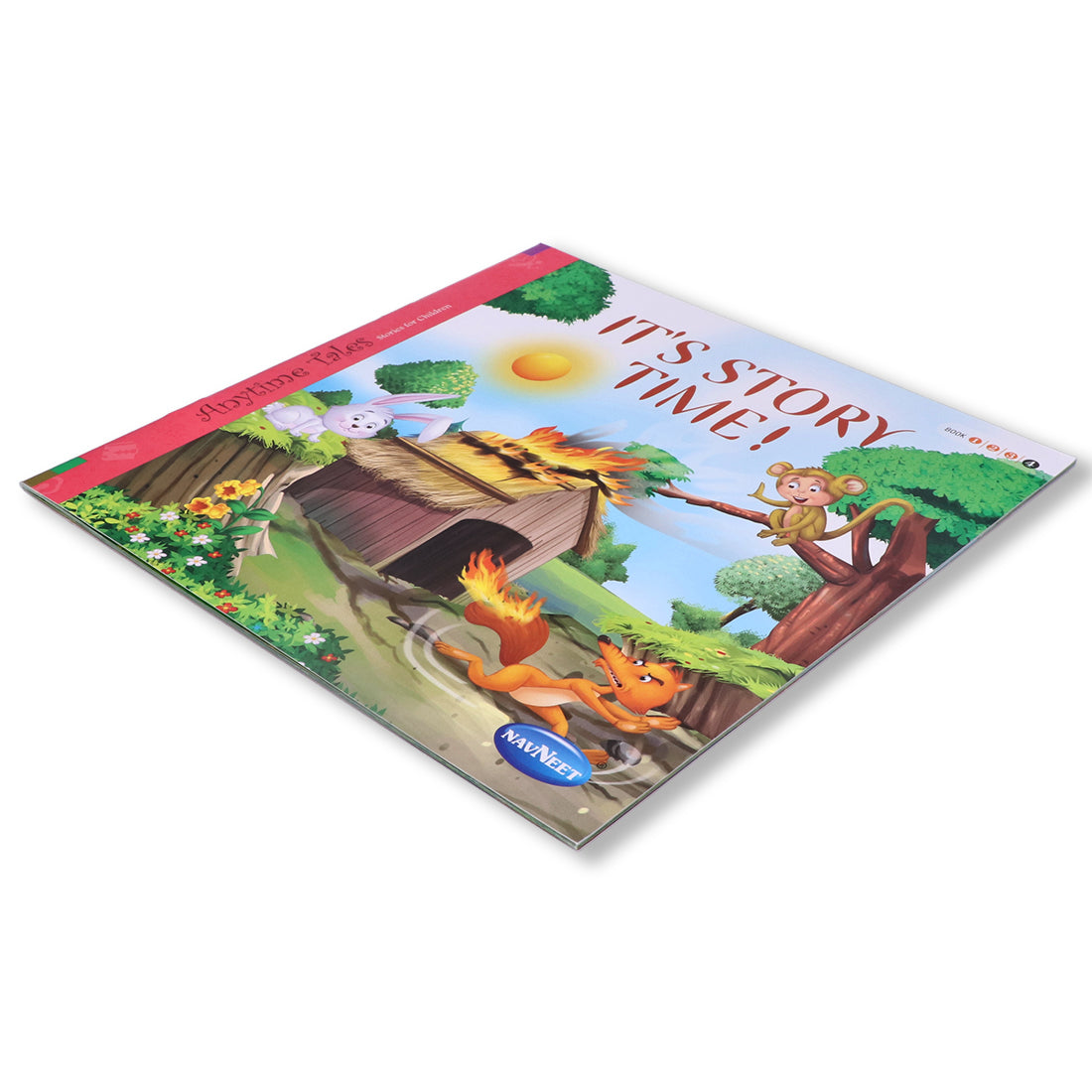 Navneet It's Story Time (Story Books) 1 to 4- Best for building lifetime bond with reading- With Colourful Illustrations- Read aloud stories for kids- Best Library Book Collection