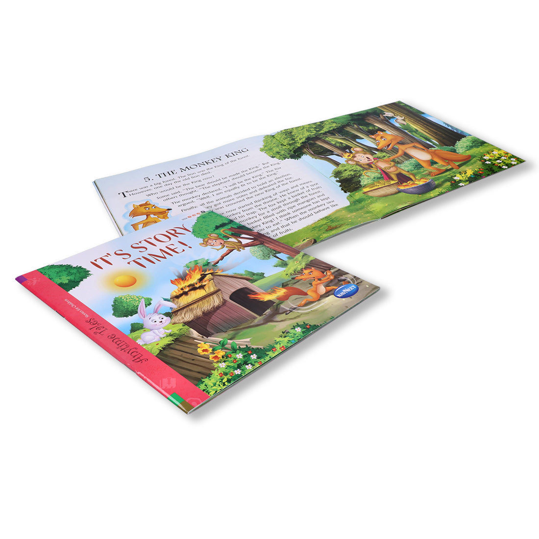 Navneet It's Story Time (Story Books) 1 to 4- Best for building lifetime bond with reading- With Colourful Illustrations- Read aloud stories for kids- Best Library Book Collection