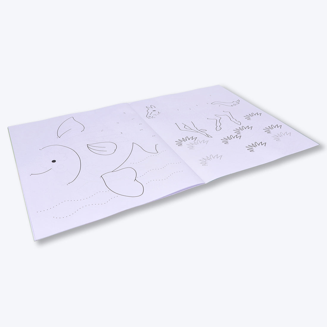 Navneet Dot 2 Dot -Fun with alphabets, Numbers and Shapes -drawing and colouring book