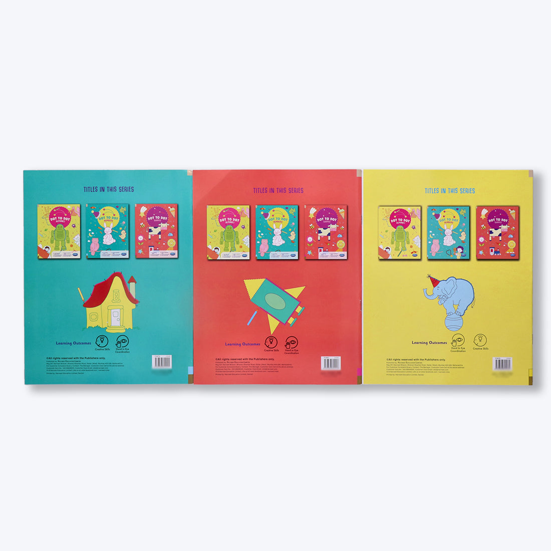 Navneet Dot 2 Dot -Fun with alphabets, Numbers and Shapes -drawing and colouring book