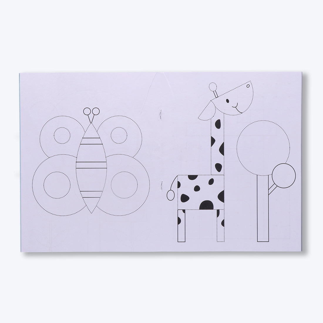 Navneet Dot 2 Dot -Fun with alphabets, Numbers and Shapes -drawing and colouring book