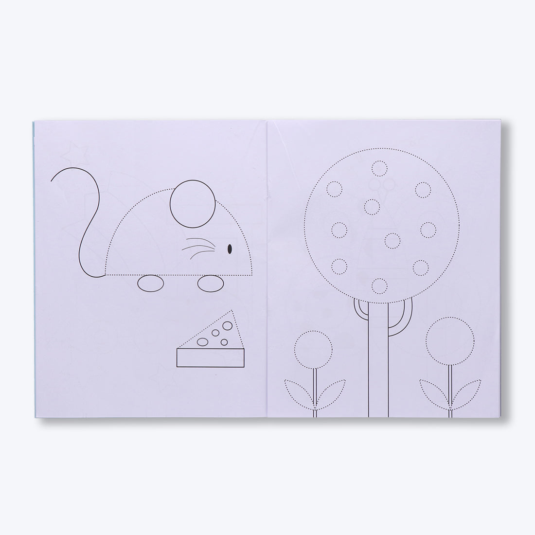 Navneet Dot 2 Dot -Fun with alphabets, Numbers and Shapes -drawing and colouring book