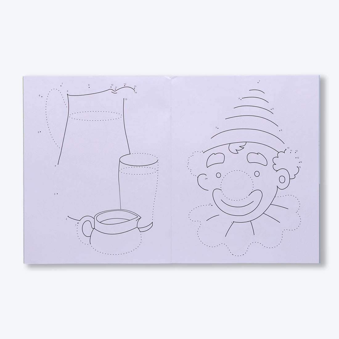 Navneet Dot 2 Dot -Fun with alphabets, Numbers and Shapes -drawing and colouring book