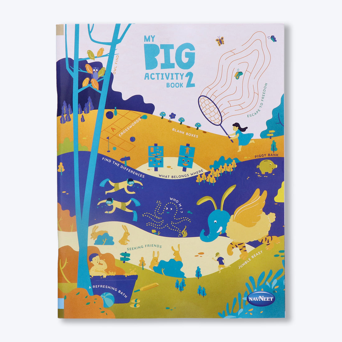 Navneet My Big Activity Book- 1 to 3-Best for holidays and rainy days