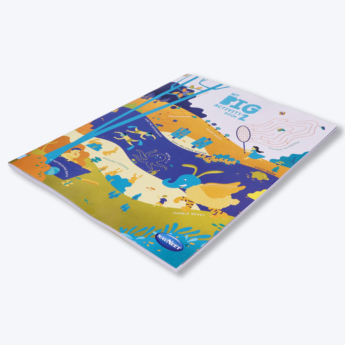 Navneet My Big Activity Book- 1 to 3-Best for holidays and rainy days
