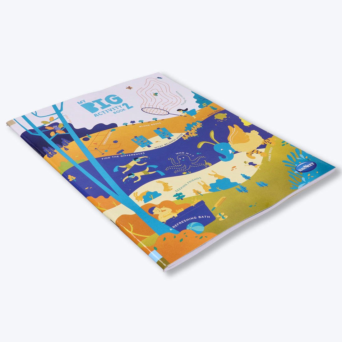 Navneet My Big Activity Book- 1 to 3-Best for holidays and rainy days