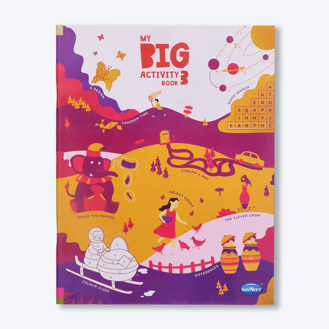 Navneet My Big Activity Book- 1 to 3-Best for holidays and rainy days
