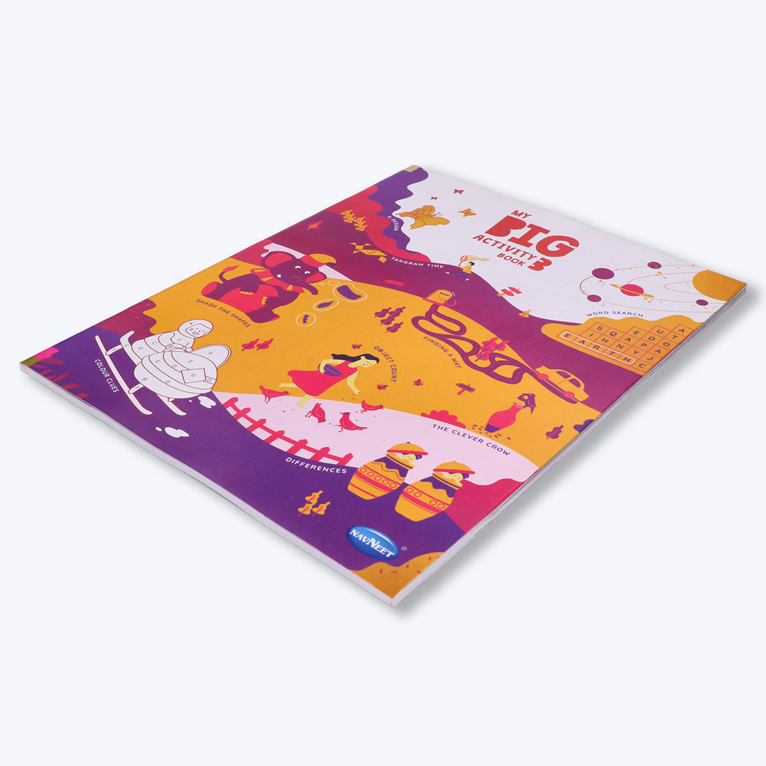 Navneet My Big Activity Book- 1 to 3-Best for holidays and rainy days